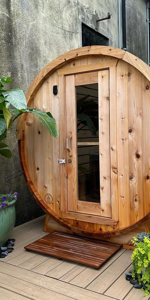 The Edwin Barrel Sauna