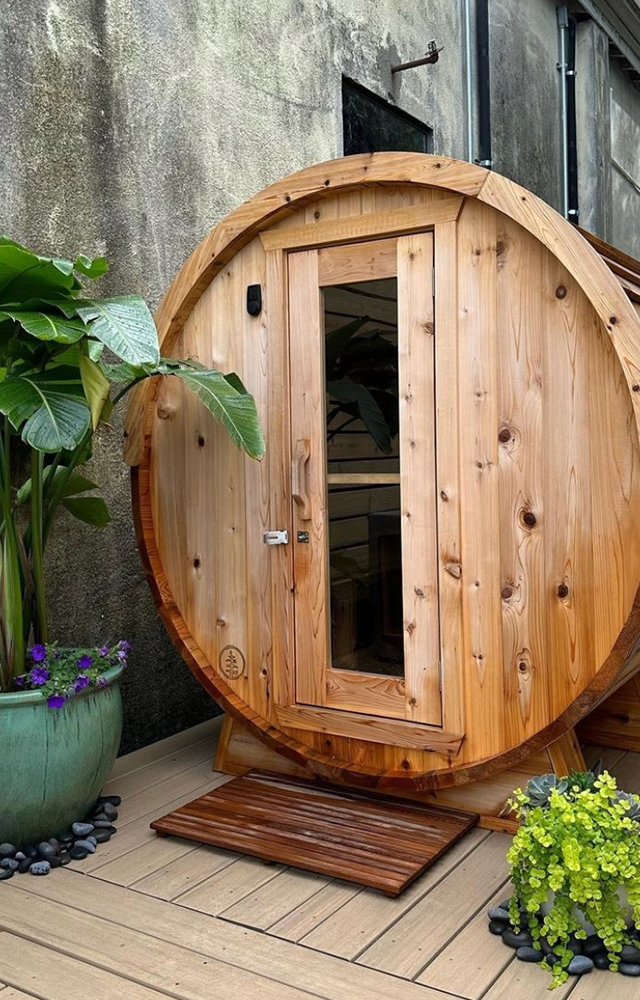 The Edwin Barrel Sauna