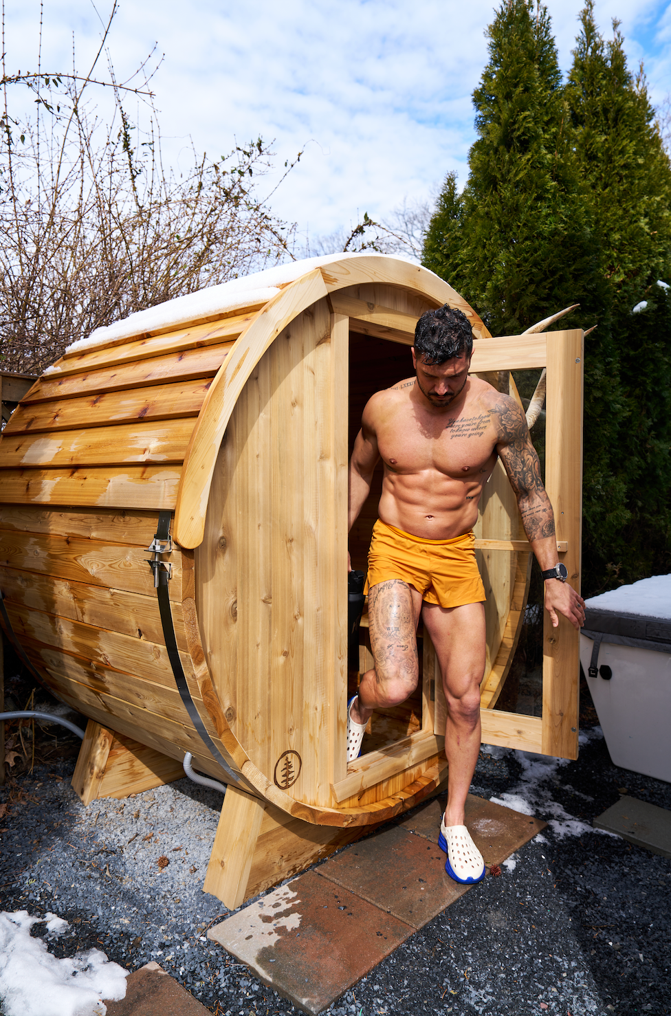 The Eddy Barrel Sauna