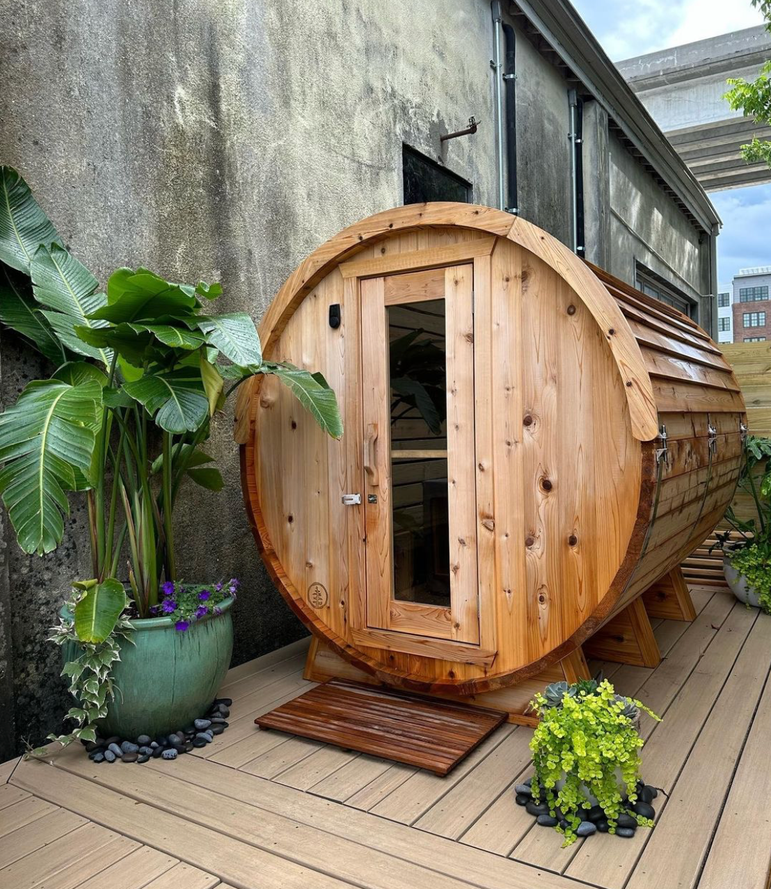 The Edwin Barrel Sauna