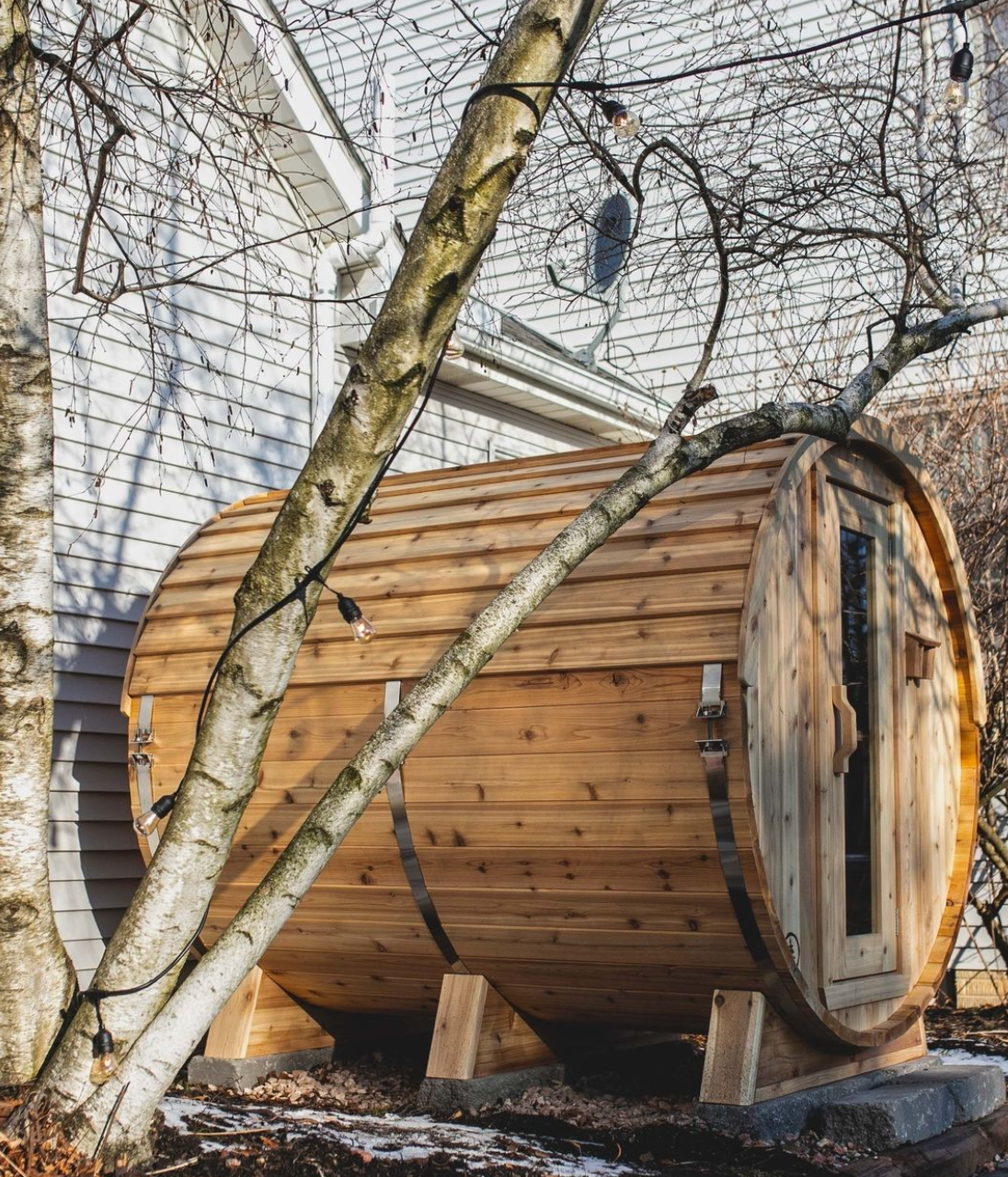 The Edwin Barrel Sauna