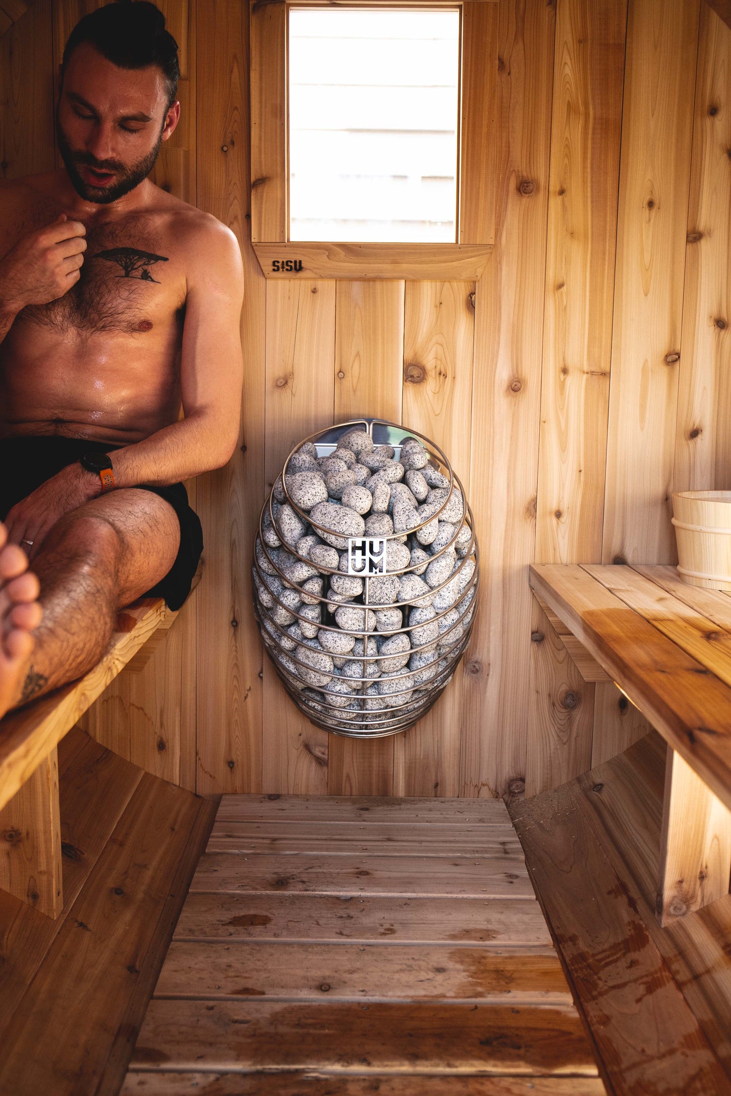 The Edwin Barrel Sauna