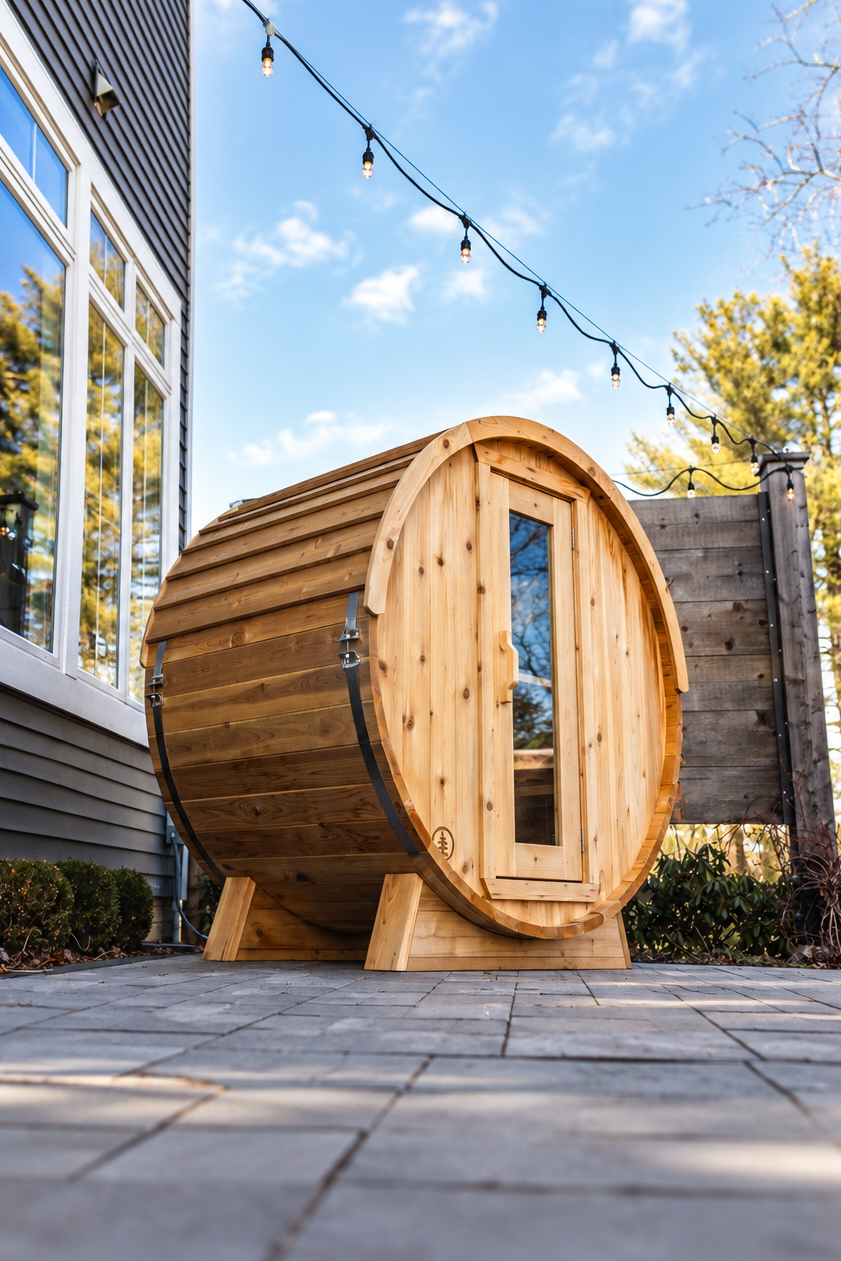The Eddy Barrel Sauna