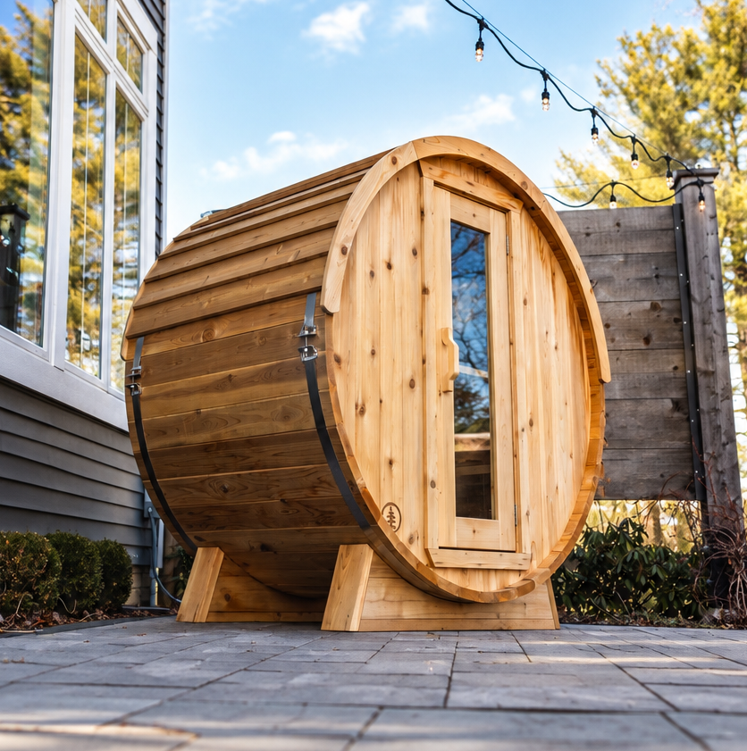 The Eddy Barrel Sauna