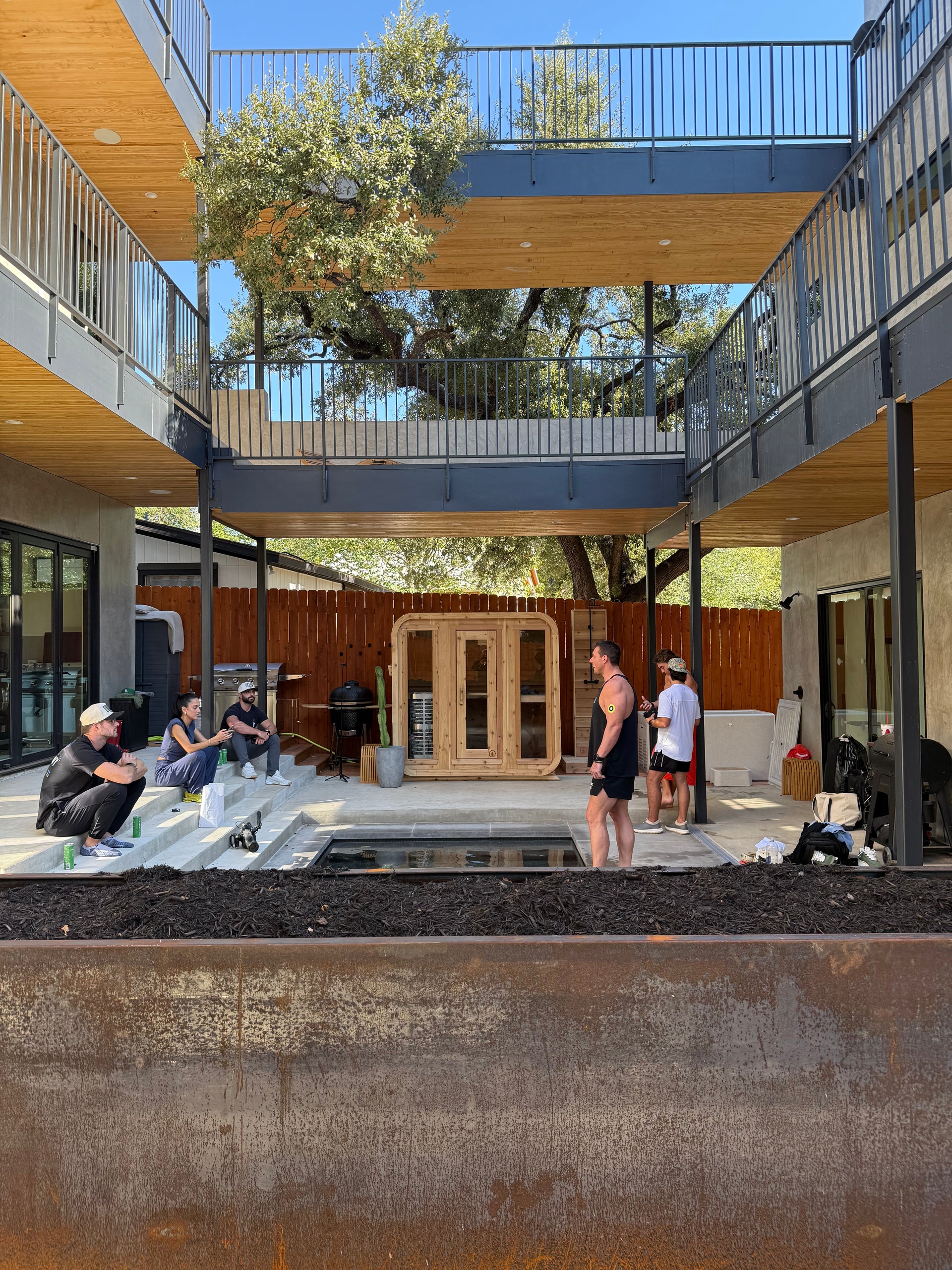 The Crew Cabin Sauna