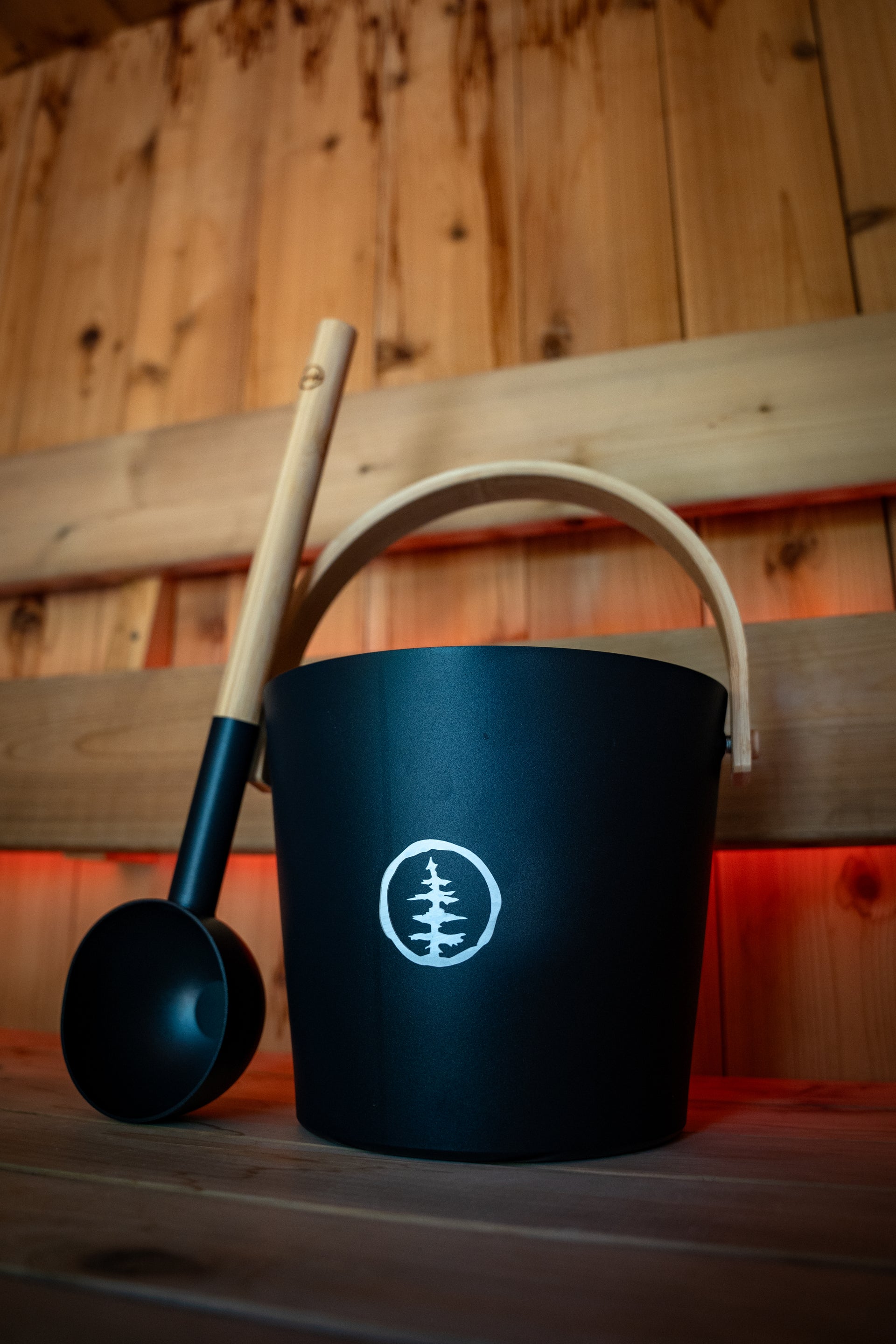 Sauna Bucket & Ladle Set