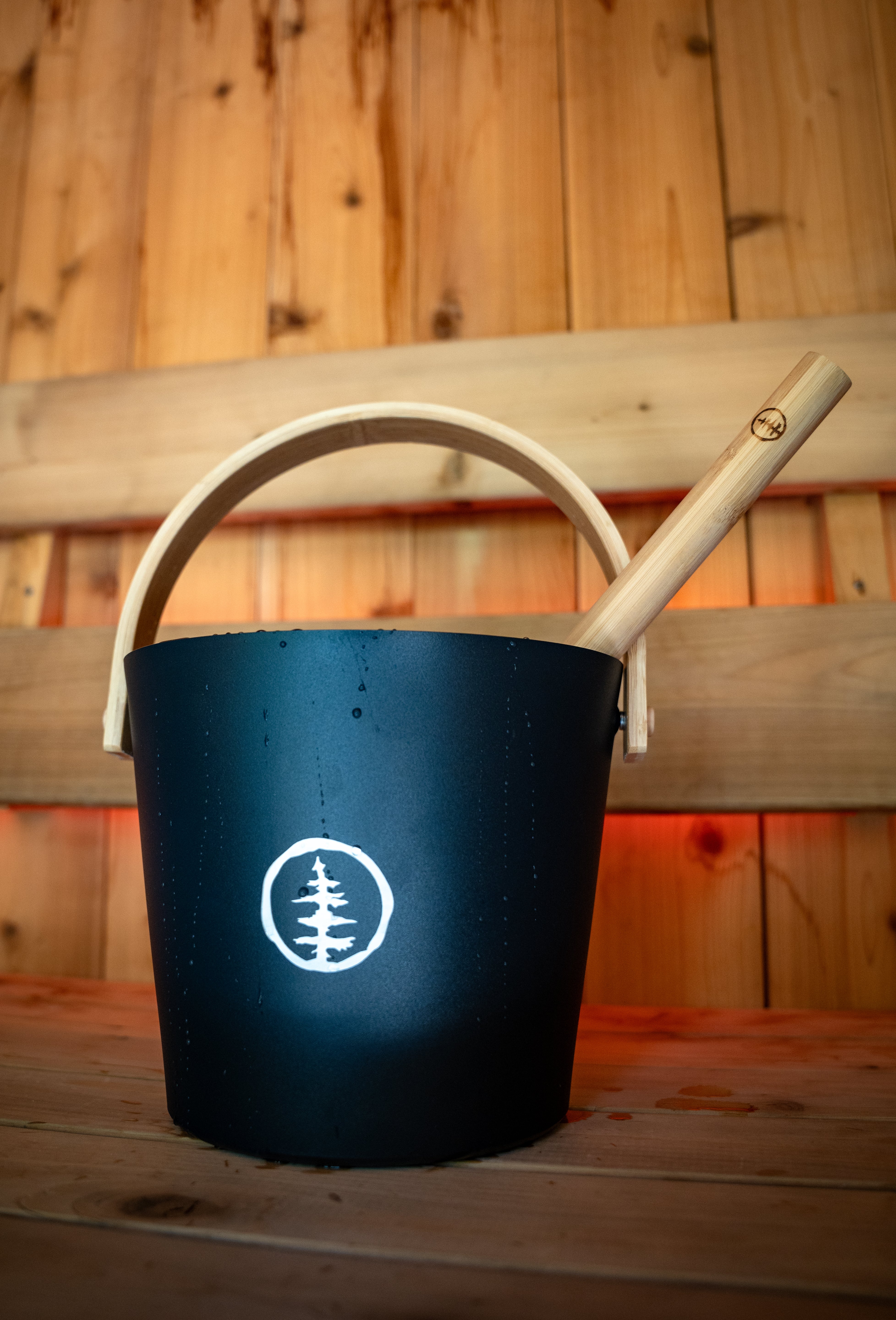 Sauna Bucket & Ladle Set