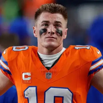 Bo Nix in a Denver Broncos uniform