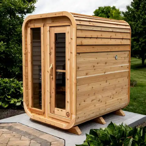 The SISU Charlie, a cedar cabin sauna